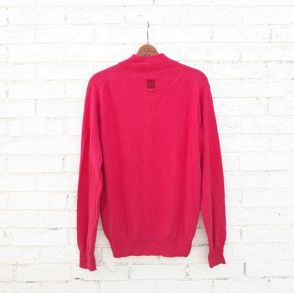 Peter Millar Cotton Cashmere 1/4 Zip Wells Fargo - Picture 5 of 5